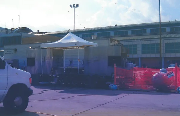 Delivering smokers for Hurricane Katrina