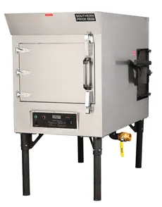 MLR-150 gas smoker, left side