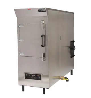 MLR-850 gas smoker, left side
