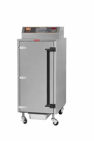SC-300 electric smoker, left side