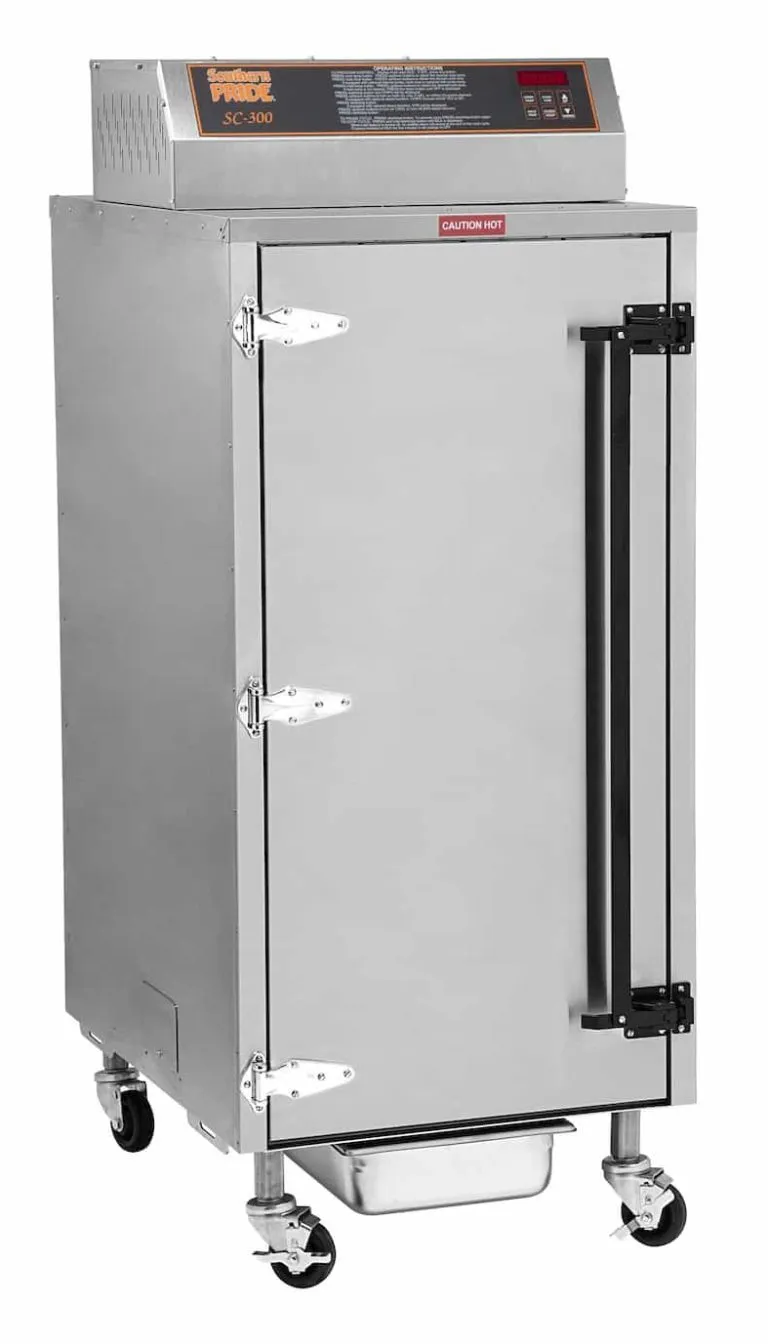 SC-300 electric smoker, right side