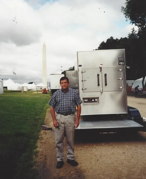 Taking a Southern Pride smoker to Washington, DC for an event