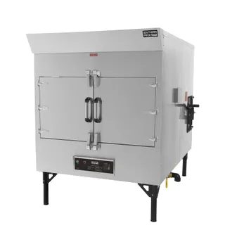 SP-700 gas smoker, left side