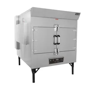 SP-700 gas smoker, right side