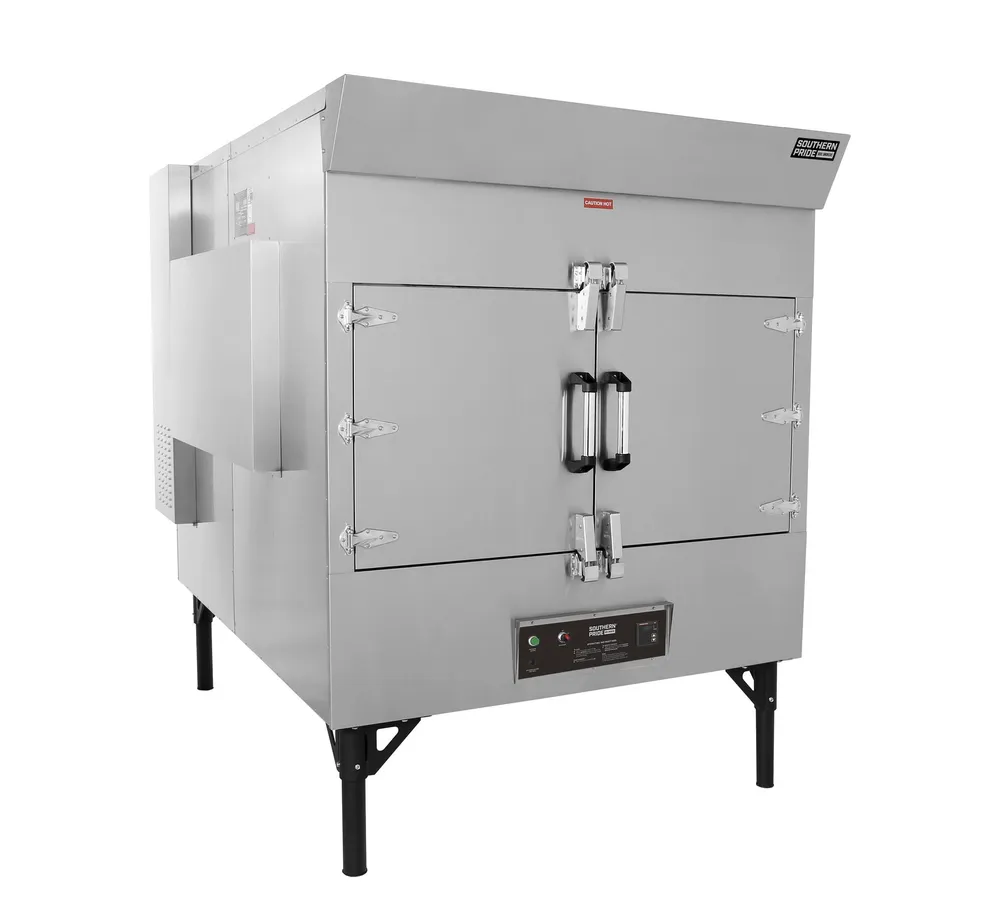SP-700 gas smoker, right side