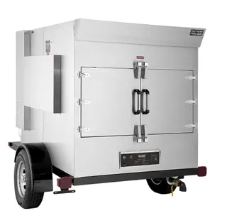 SP-700 mobile smoker, right side