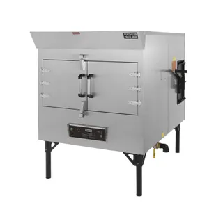 SPK-500 gas smoker, left side
