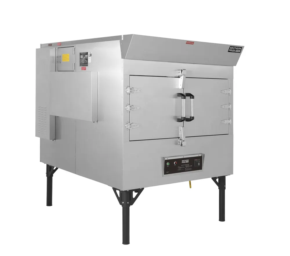SPK-500 gas smoker, right side