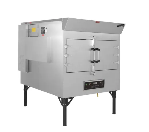 SPK-500 gas smoker, right side