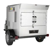 SPK-500 mobile smoker, right side
