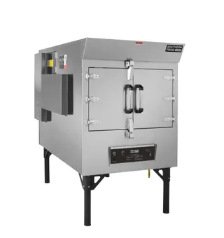 SPX-300 gas smoker, right side